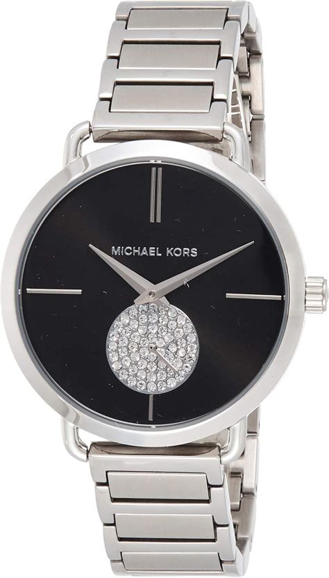 michael kors women's portia mk3638 silver stainless|Michael Kors Women's Portia Stainless Steel Bracelet Watch .